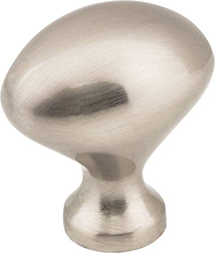 Elements by Hardware Resources - 1-1/4 in. Projection Merryville Cabinet Knob, Satin Nickel