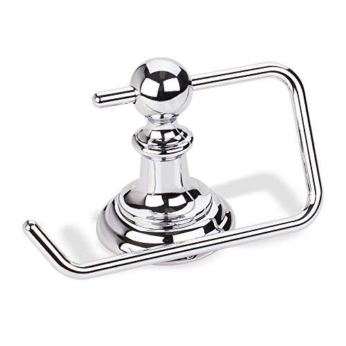 Elements BHE5-07PC Fairview Collection 5.375 Inch Round Euro Paper Holder, Polished Chrome Finish