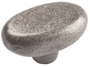 Atlas Homewares Distressed Collection 1.7-Inch Oval Knob
