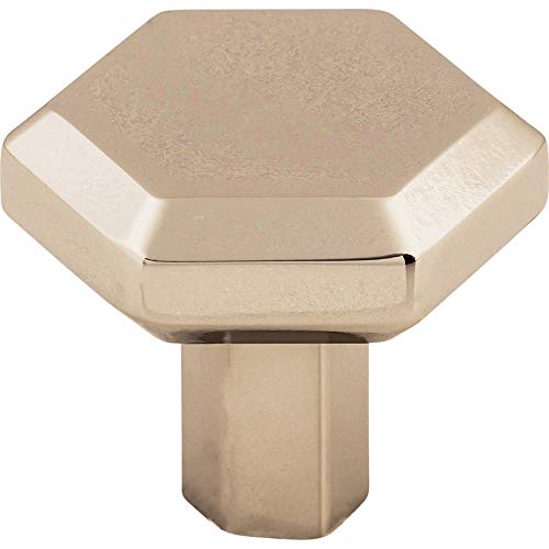 Top Knobs TK792PN Serene Collection 1-1/4" Lydia Knob, Polished Nickel