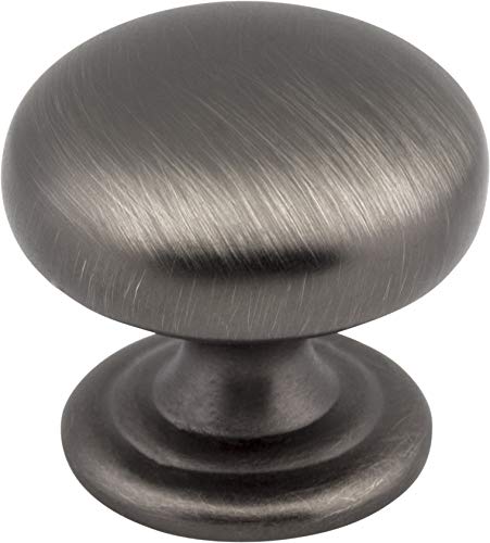 Elements 2980BNBDL Florence Collection Knob, Brushed Pewter