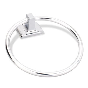Elements Traditional Towel Ring. Finish: Polished Chrome. Packed in new Retail Box.