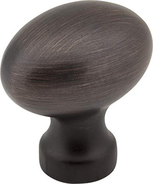 Jeffrey Alexander 3990-BLK Bordeaux Collection Knob, Black