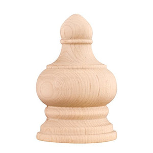 Transition Finial (Small in Cherry)