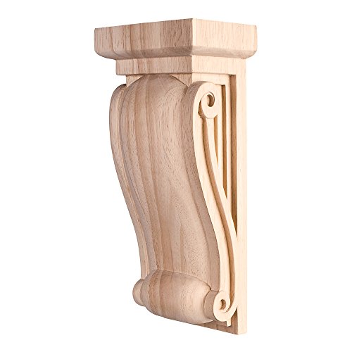 Home Decor COR17-1MP Small Neo Gothic Traditional Corbel - Hard Maple