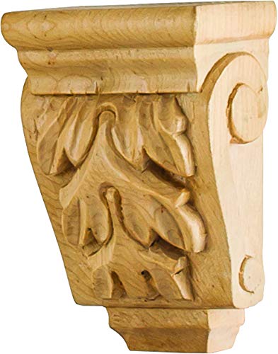 Hardware Resources COR39-CH Corbel with Minimalist Styling, 12" H x 3" W x 6-1/2"D