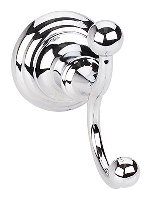 Elements BHE5-02PC Fairview Collection 4.625 Inch Round Robe Hook, Polished Chrome Finish