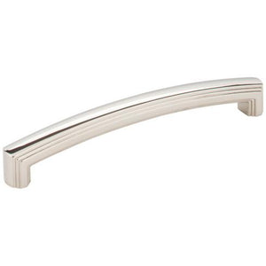 128 mm Center-to-Center Polished Nickel Delgado Cabinet Pull