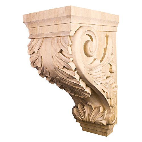 Large Traditional Kitchen Hood Acanthus Corbel