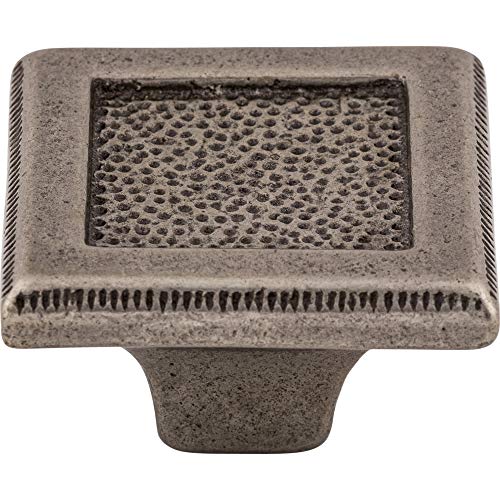 Britannia Inset Square Knob Finish: Cast Iron