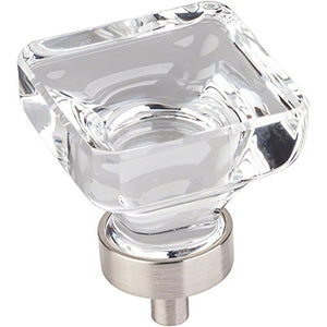 Jeffrey Alexander G140L-SN Harlow Collection Knob, Satin Nickel