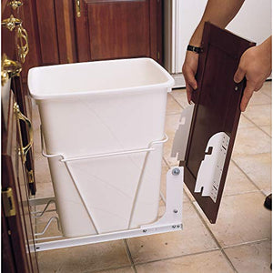 Rev-A-Shelf RV DM KIT RV Series Door Mounting Kit for RV Trash Cans, White
