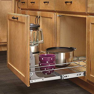Rev-A-Shelf 5WB-DMKIT Door Mount Kit for Kitchen Cabinet Pull Out Wire Baskets, Cookware Organizers, or Waste Containers