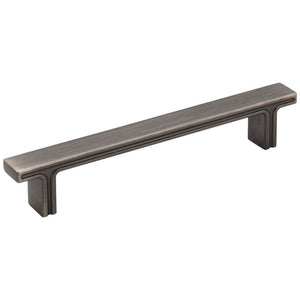 160 mm Center-to-Center Brushed Pewter Square Anwick Cabinet Pull