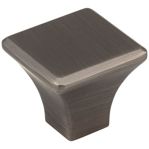 1-1/4" Overall Length Polished Nickel Square Marlo Cabinet Knob