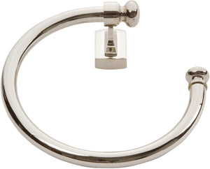 Atlas Homewares Legacy Bath Towel Ring  Polished Nickel LGTR-PN