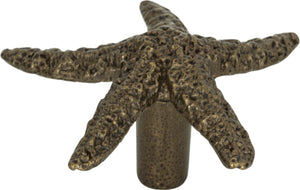 Atlas Homewares Starfish Knob 2 Inch Burnished Bronze 142-BB
