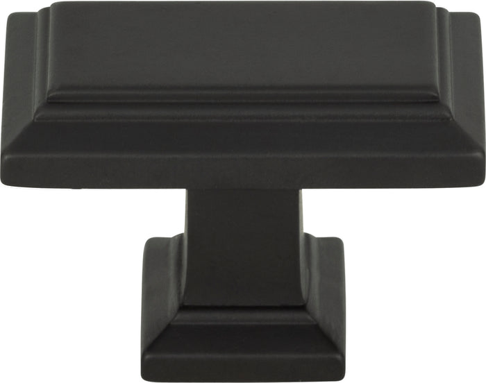 Atlas Homewares Sutton Place Rectangle Knob 1 7/16 Inch Modern Bronze 290-MB