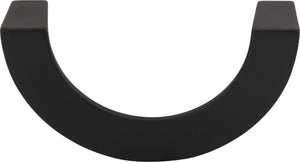 Atlas Homewares Roundabout Pull 3 Inch (c-c) Matte Black 354-BL