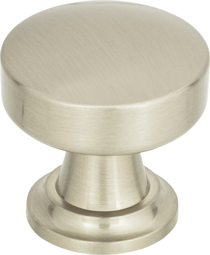 Atlas Homewares Browning Round Knob 1 1/4 Inch Brushed Nickel 325-BRN