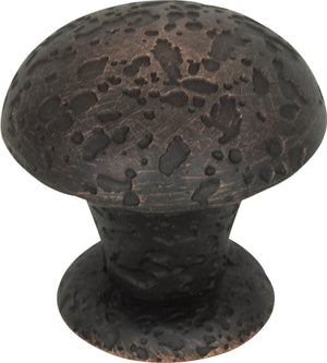 Atlas Homewares Olde World Knob 1 Inch Venetian Bronze 286-VB