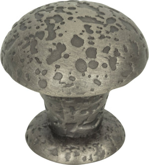 Atlas Homewares Olde World Knob 1 Inch Pewter 286-P