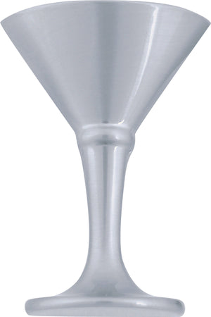 Atlas Homewares Martini Glass Knob 2 Inch Brushed Nickel 4009-BRN