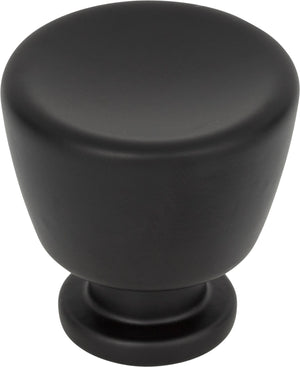 Atlas Homewares Conga Knob 1 1/8 inch Matte Black 412-BL