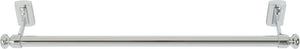 Atlas Homewares Legacy Bath Towel Bar 24 Inch Single Polished Chrome LGTB24-CH