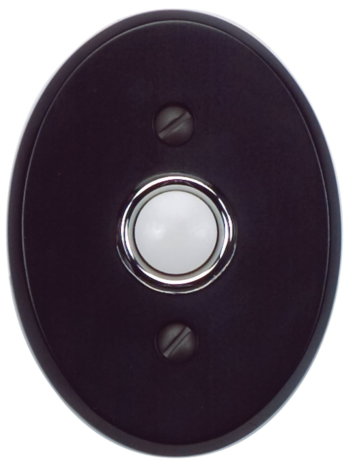 Atlas Homewares Traditionalist Doorbell  Matte Black DB646-BL